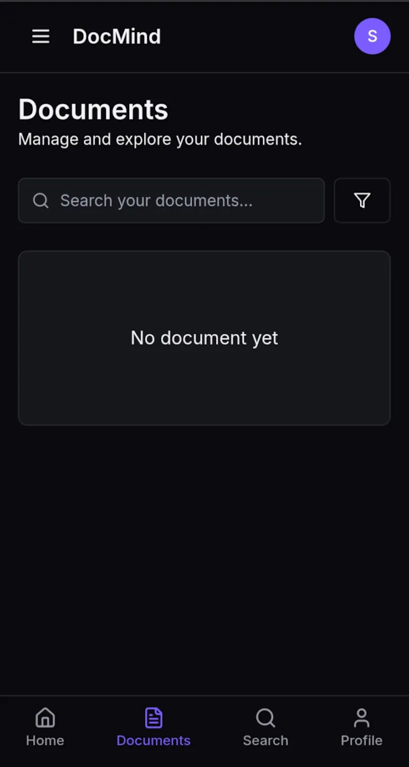DocMind AI screenshot 2