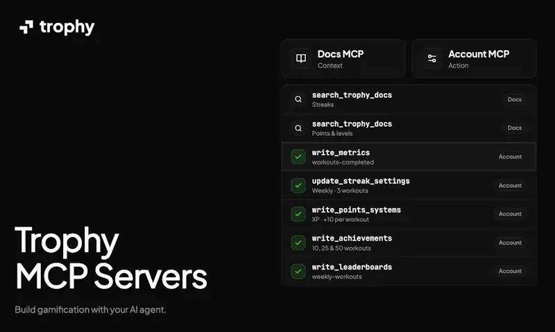 Trophy MCP Servers screenshot 4