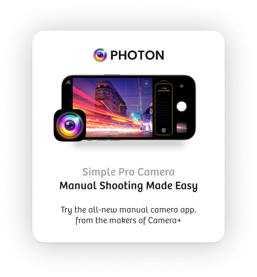 Photon - Simple pro camera media 1