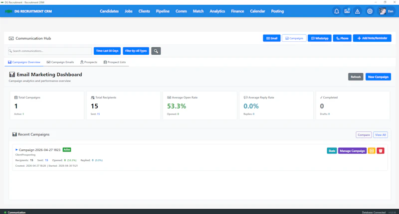 RecruitmentCRM screenshot 2