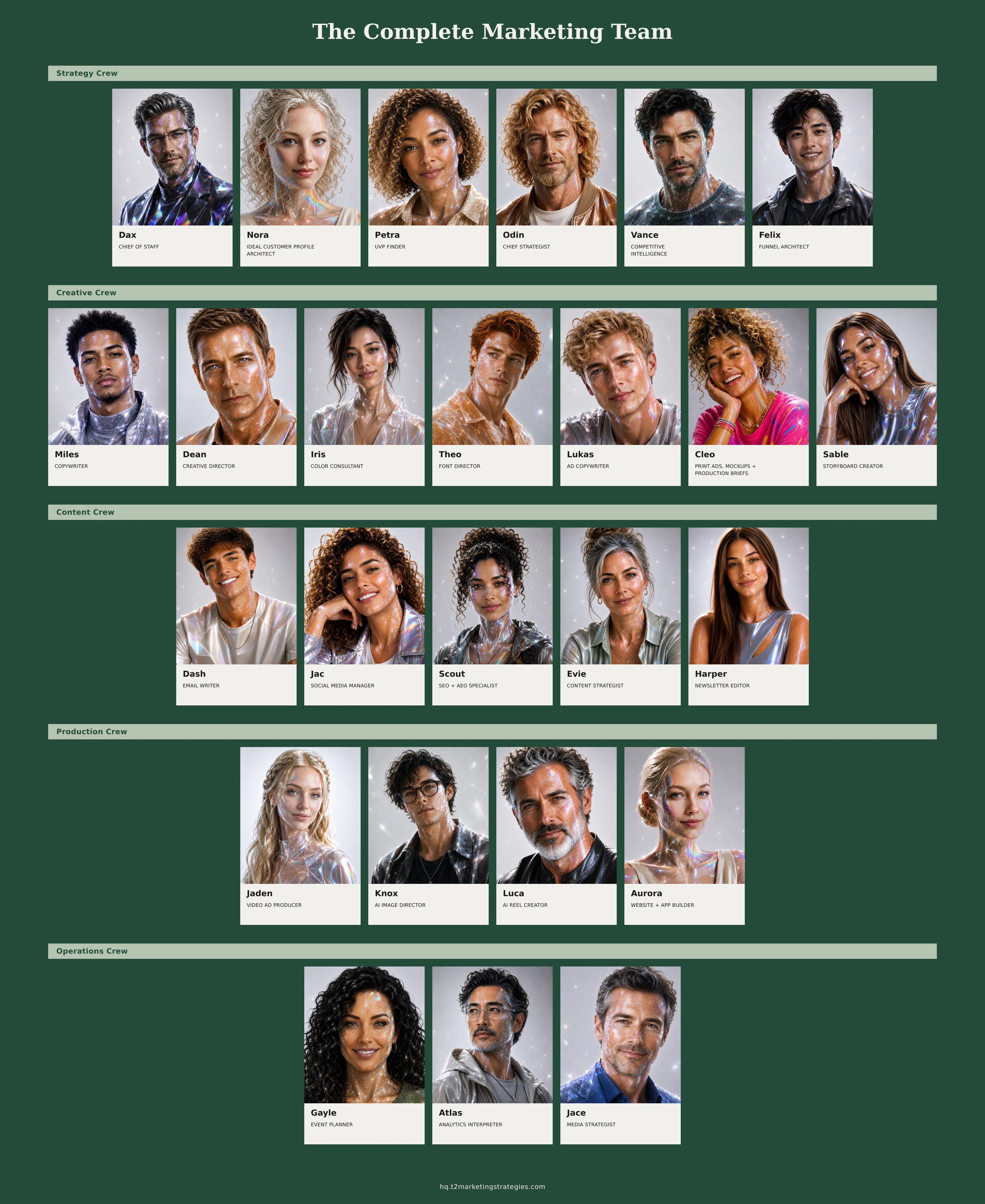 25 AI Marketing Specialists from $97/mo gallery image