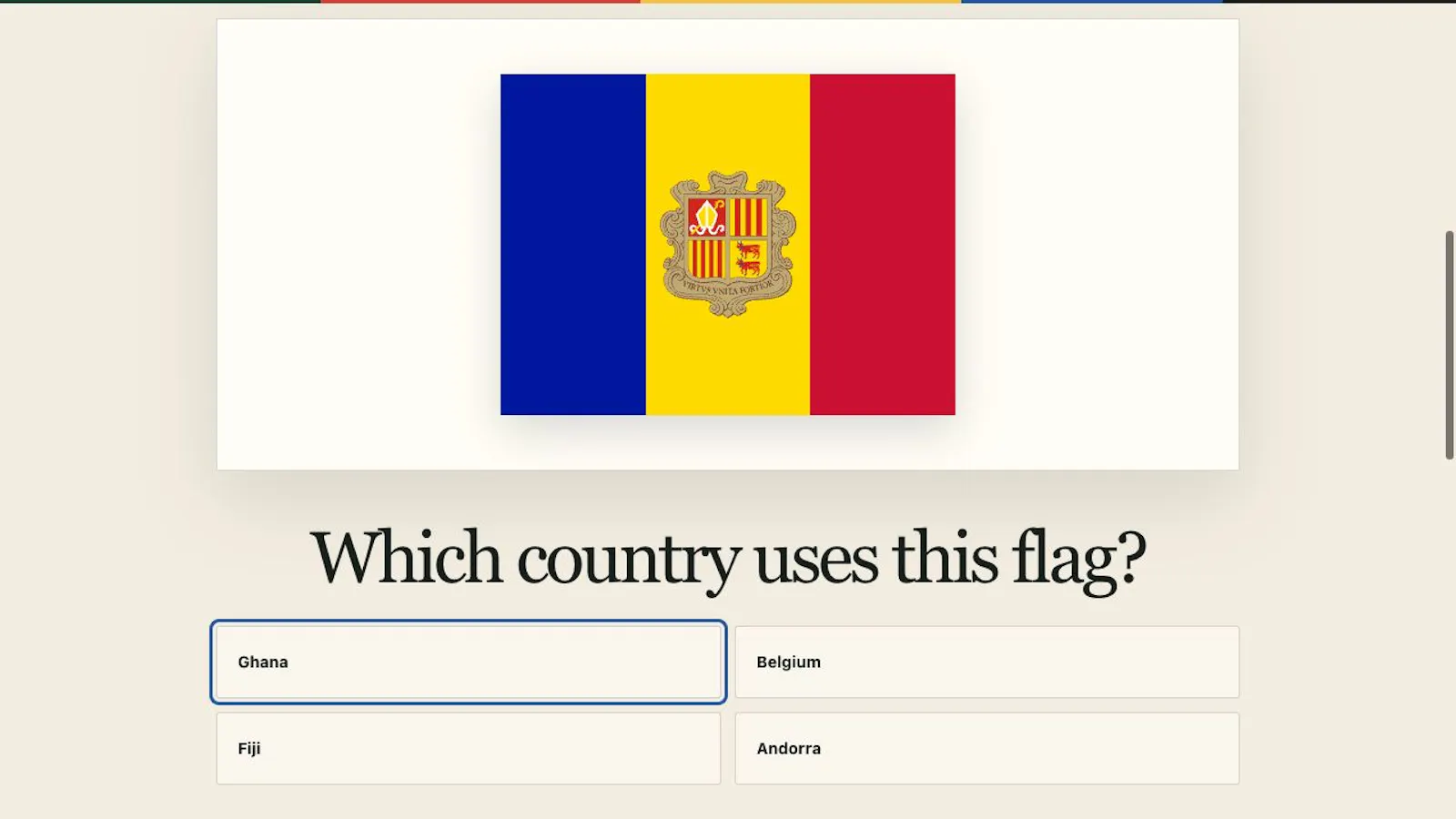 World Flag Map screenshot 3