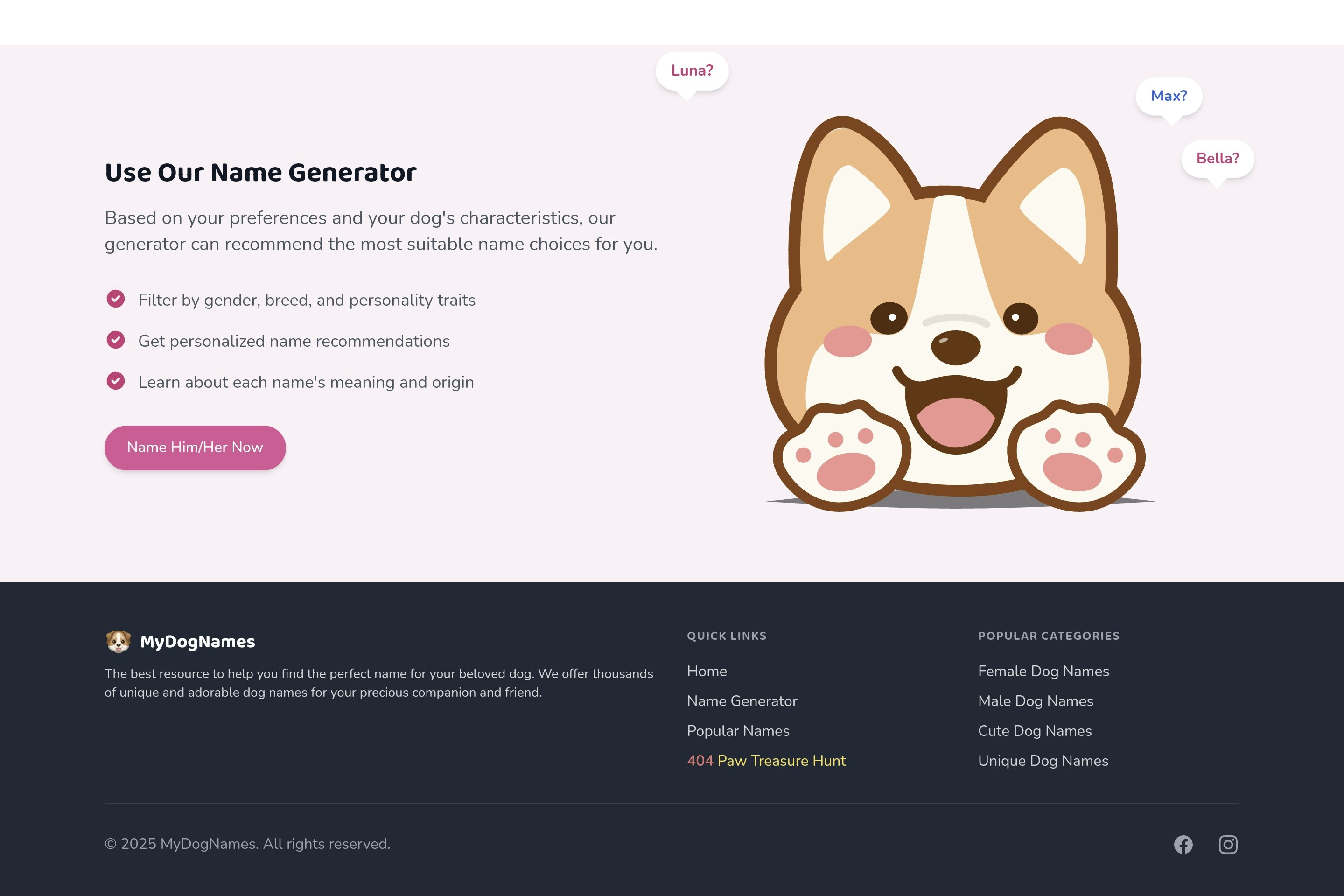 Média Mydogames - Trouvez les noms de chiens parfaits 2