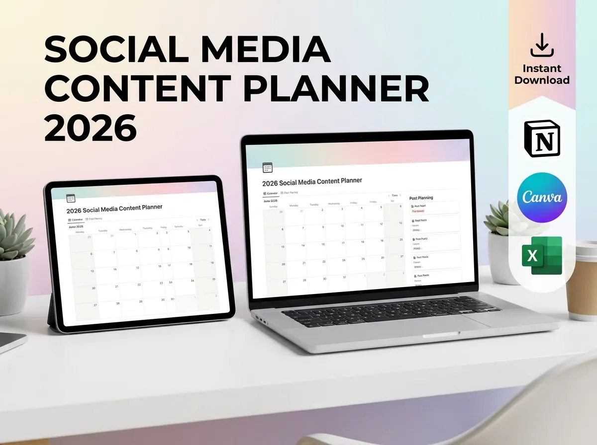 Social Media Content Planner 2026
