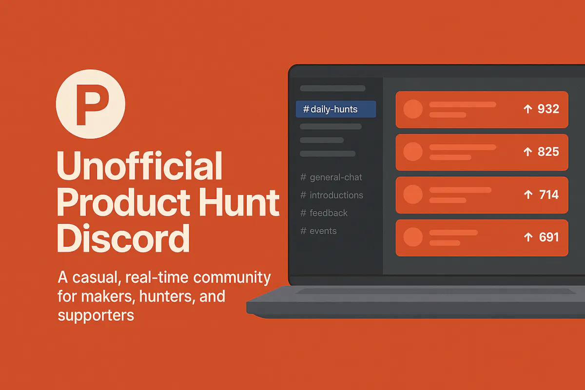 ProductHunt Discord - Unofficial