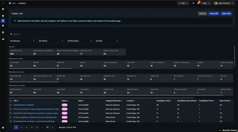 Harbor ATS/CRM screenshot 3