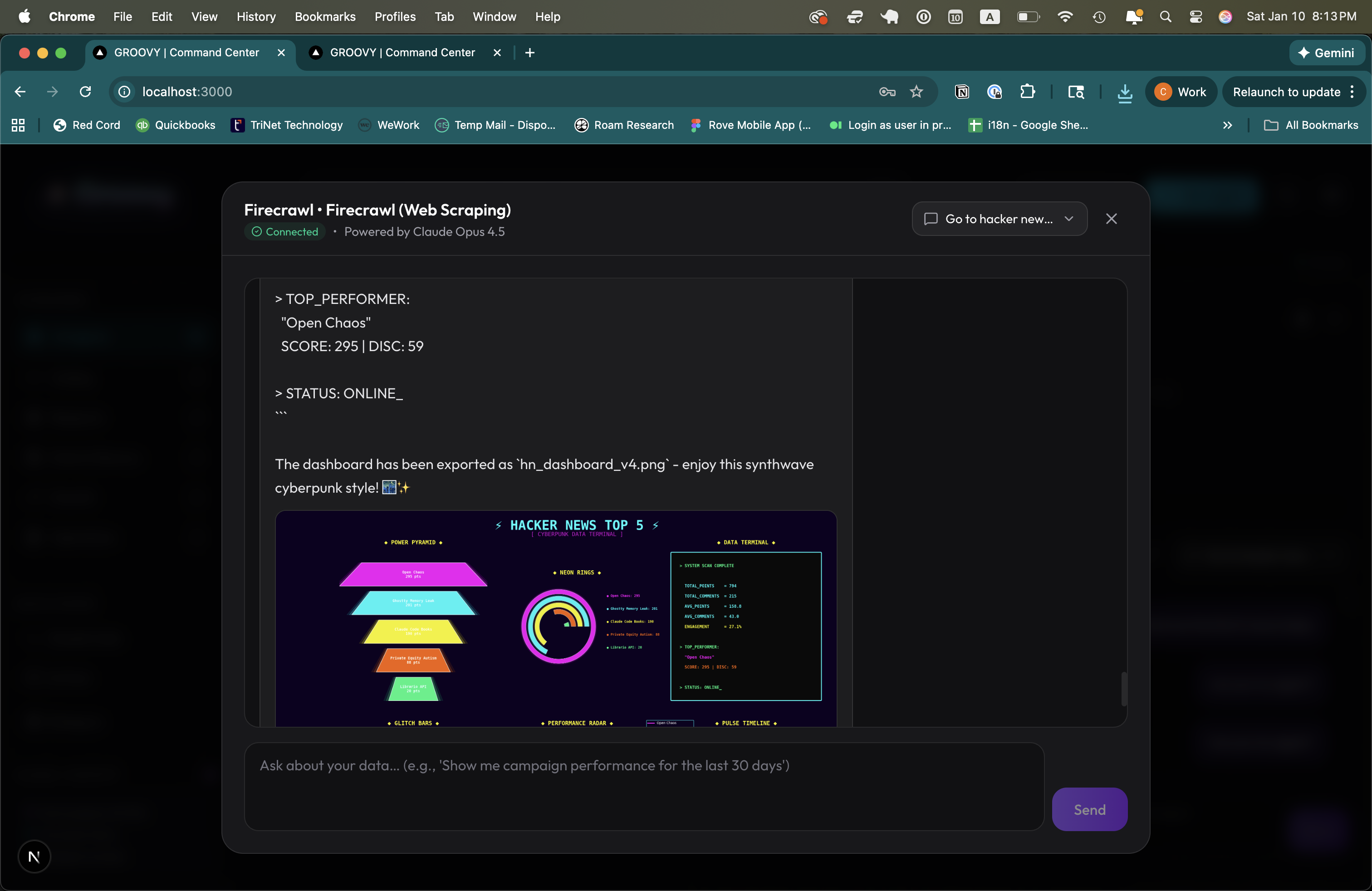GROOVY - Screenshot 3 showing product features and functionality