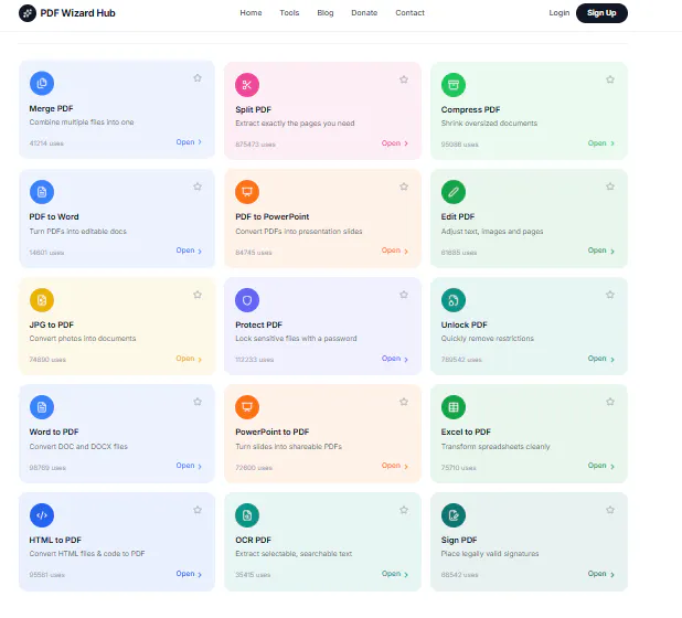 PDF Wizard Hub gallery image
