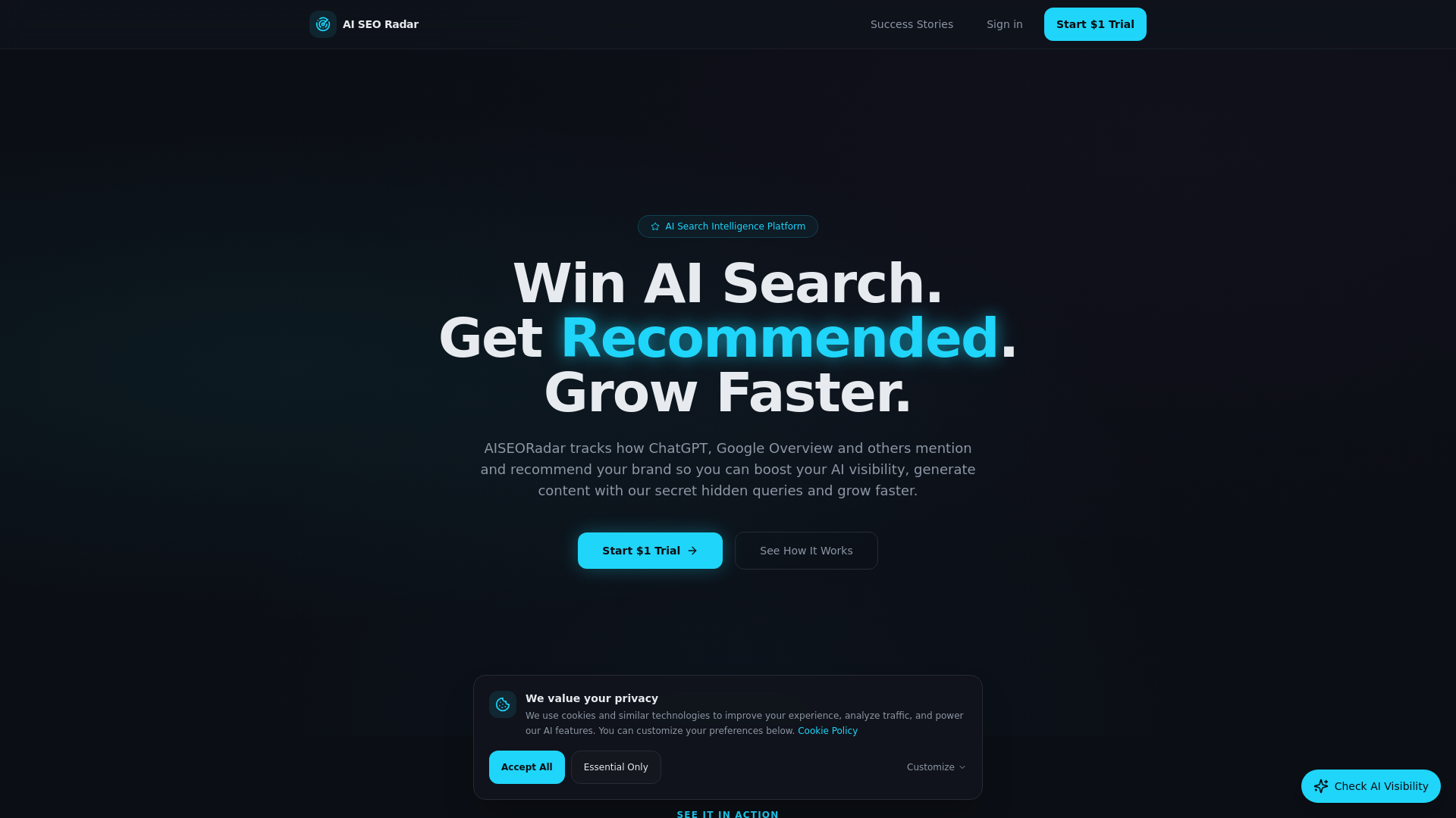 AI SEO RADAR gallery image