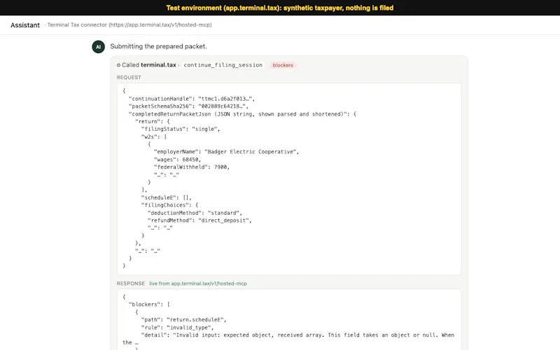 Terminal Tax screenshot 1