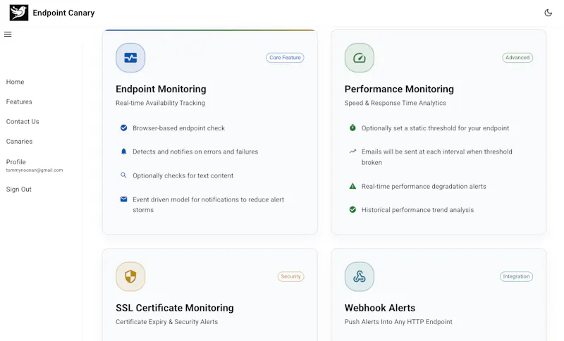 Endpoint Canary screenshot 2
