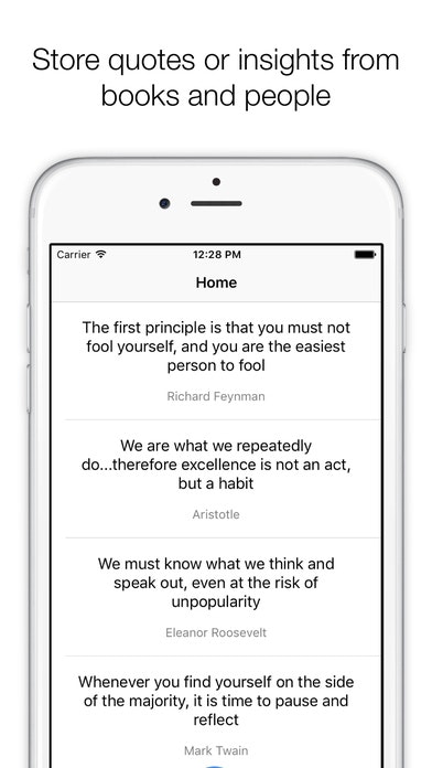 Commonplace Book App gallery image