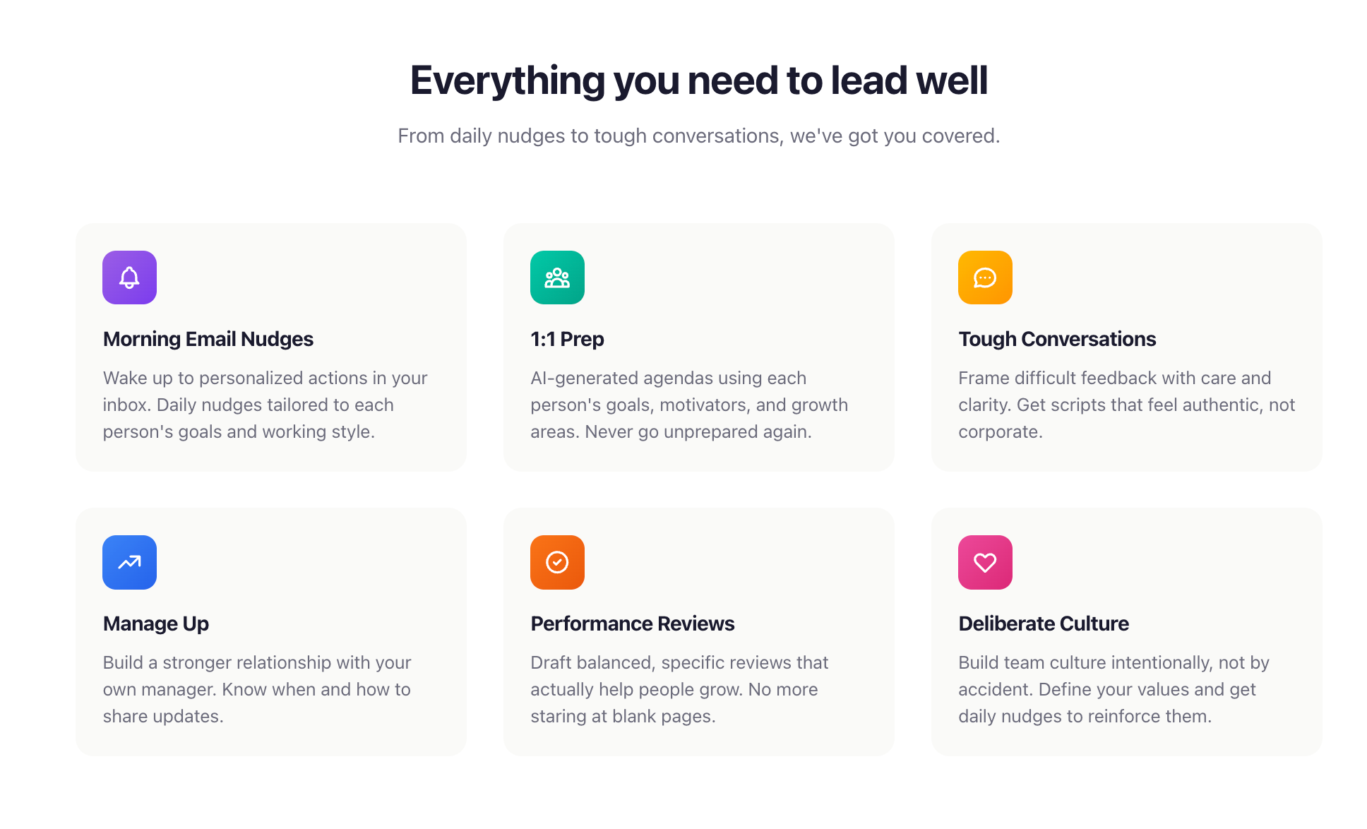 ManagerNudge.ai gallery image