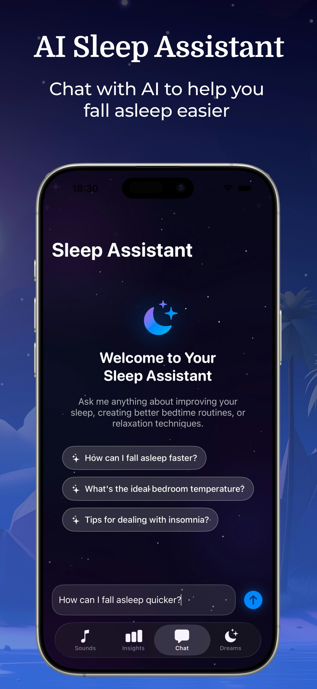 Rain Sleep Sounds iOS app gallery image