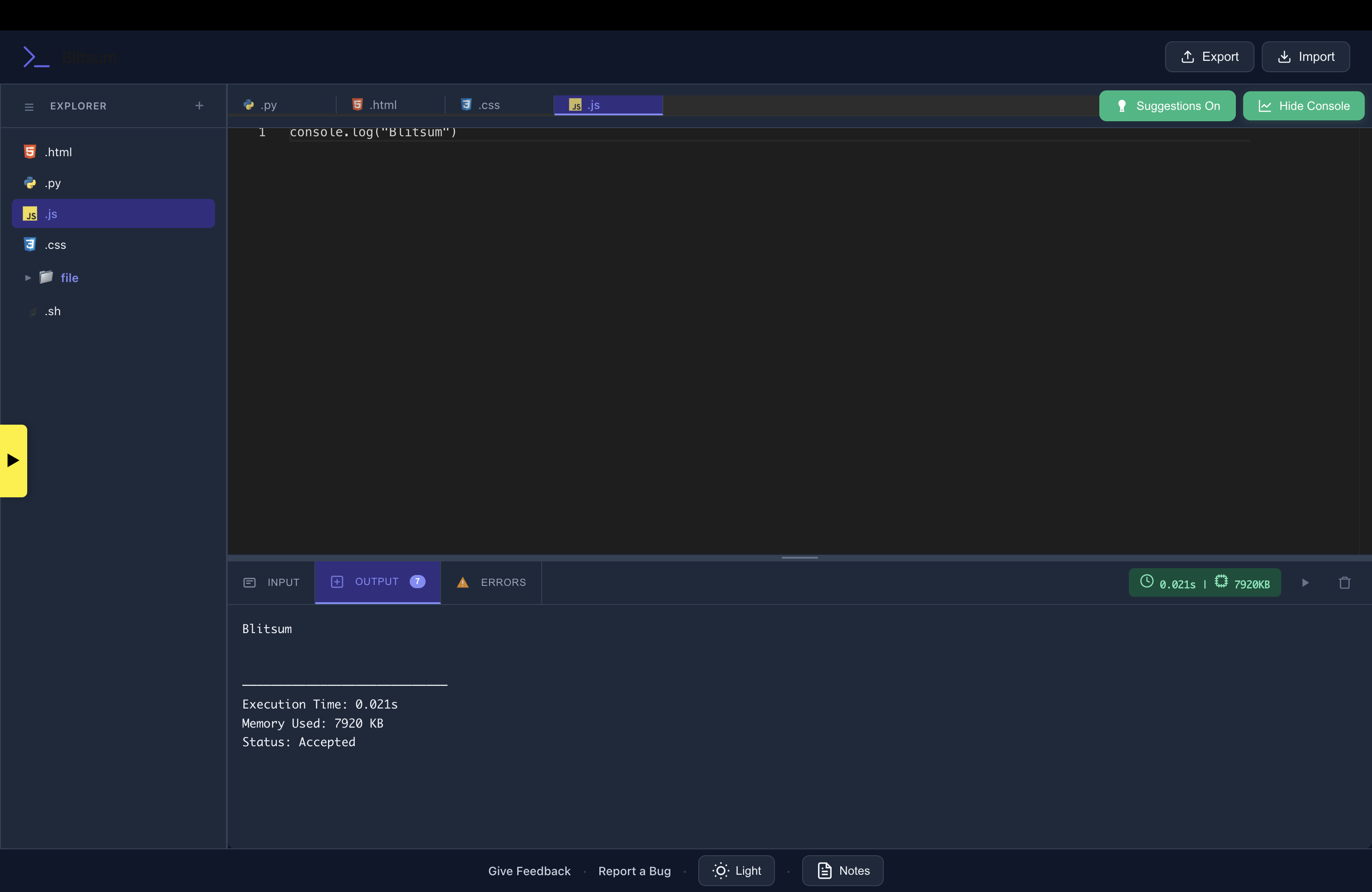 Blitsum gallery image