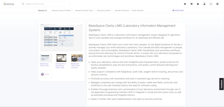 BaseSpace Clarity LIMS gallery image
