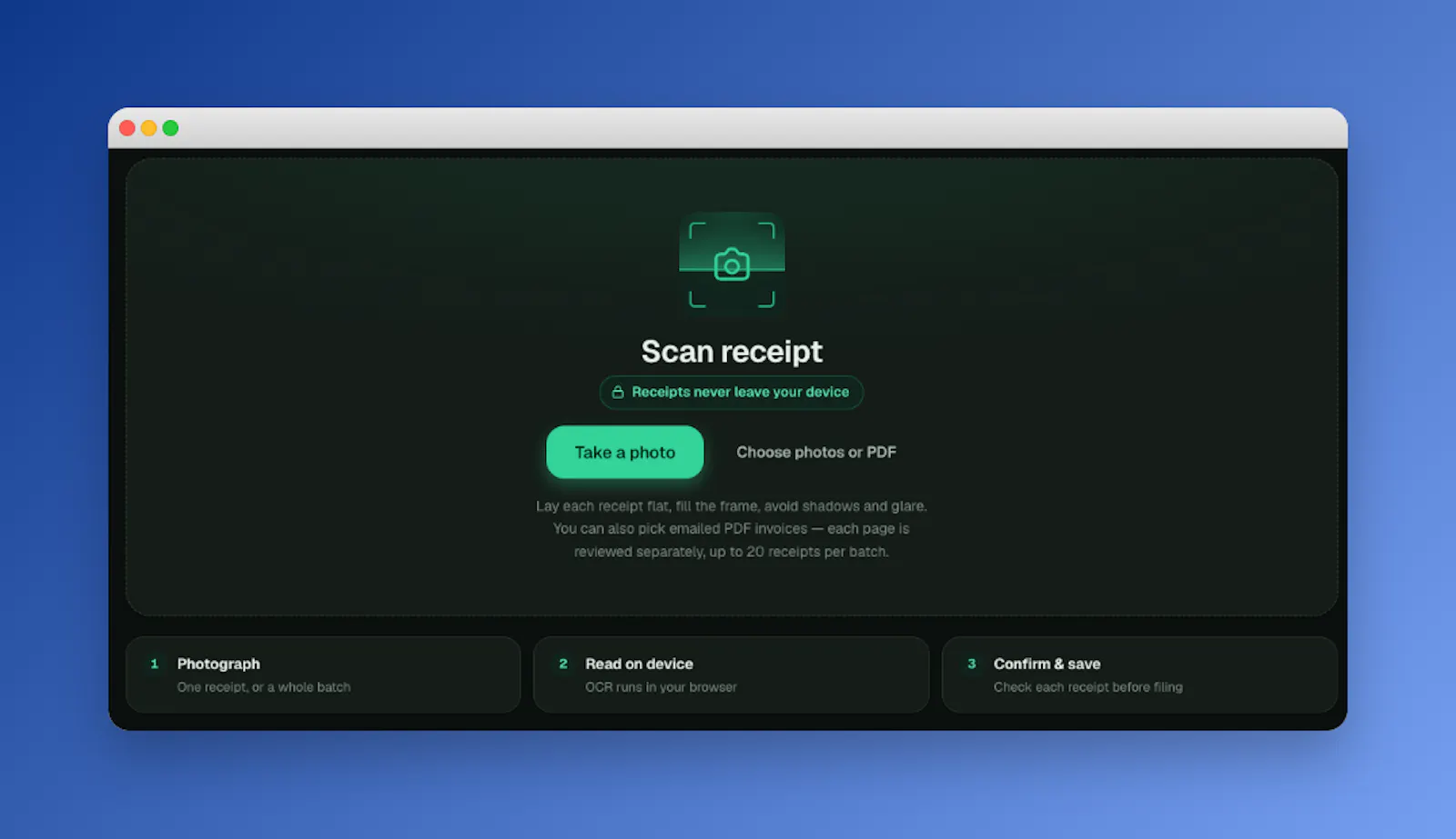 Receipt Scanner screenshot 3