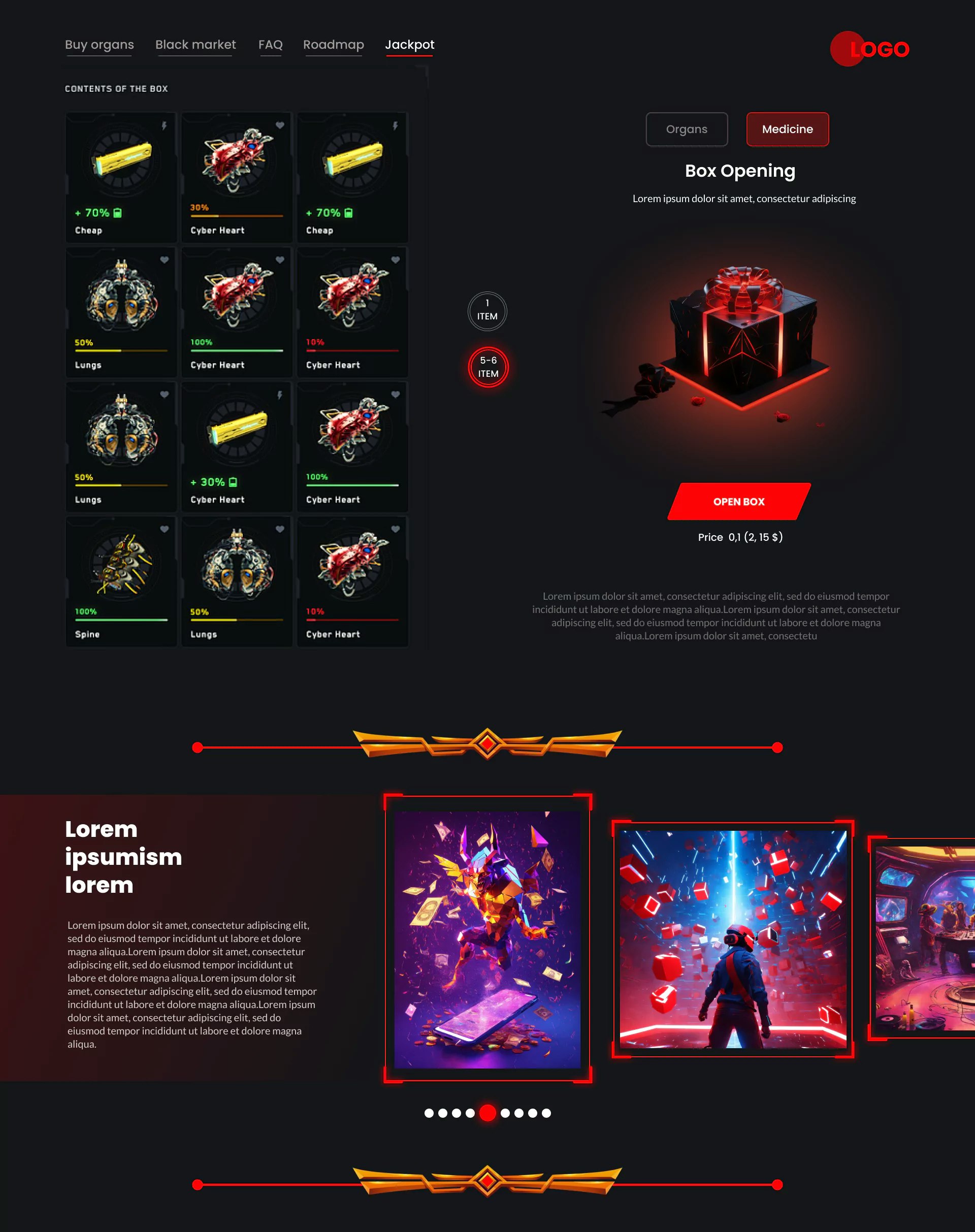 Blockchain game - Screenshot 2 preview