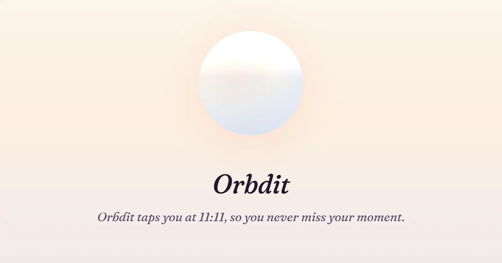 Orbdit screenshot 1