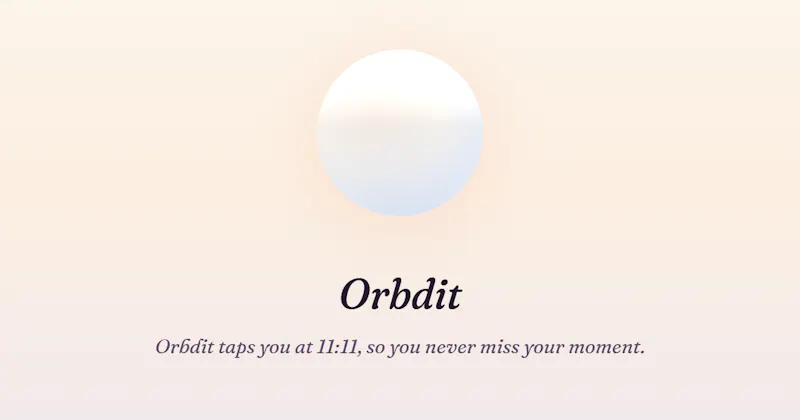Orbdit screenshot 1