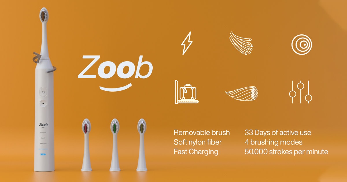 Zoob: Earth's Smartest Sonic Toothbrush gallery image