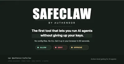 SafeClaw by Authensor gallery image