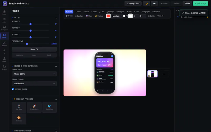 SnapShotPro screenshot 4