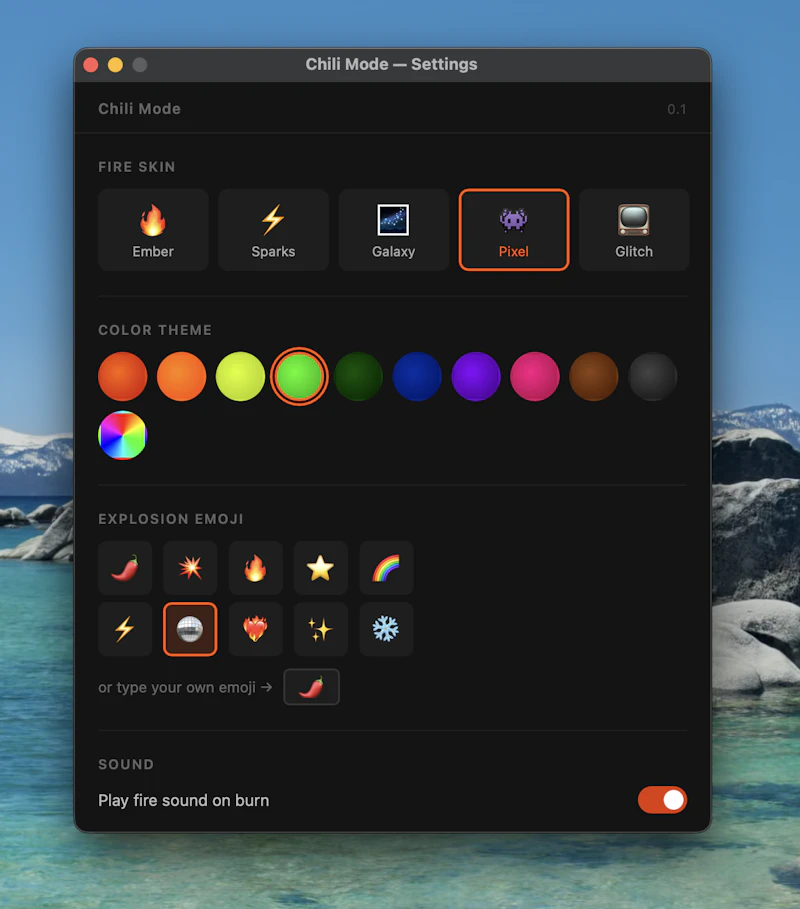 Chili Mode — Burn it down. screenshot 5
