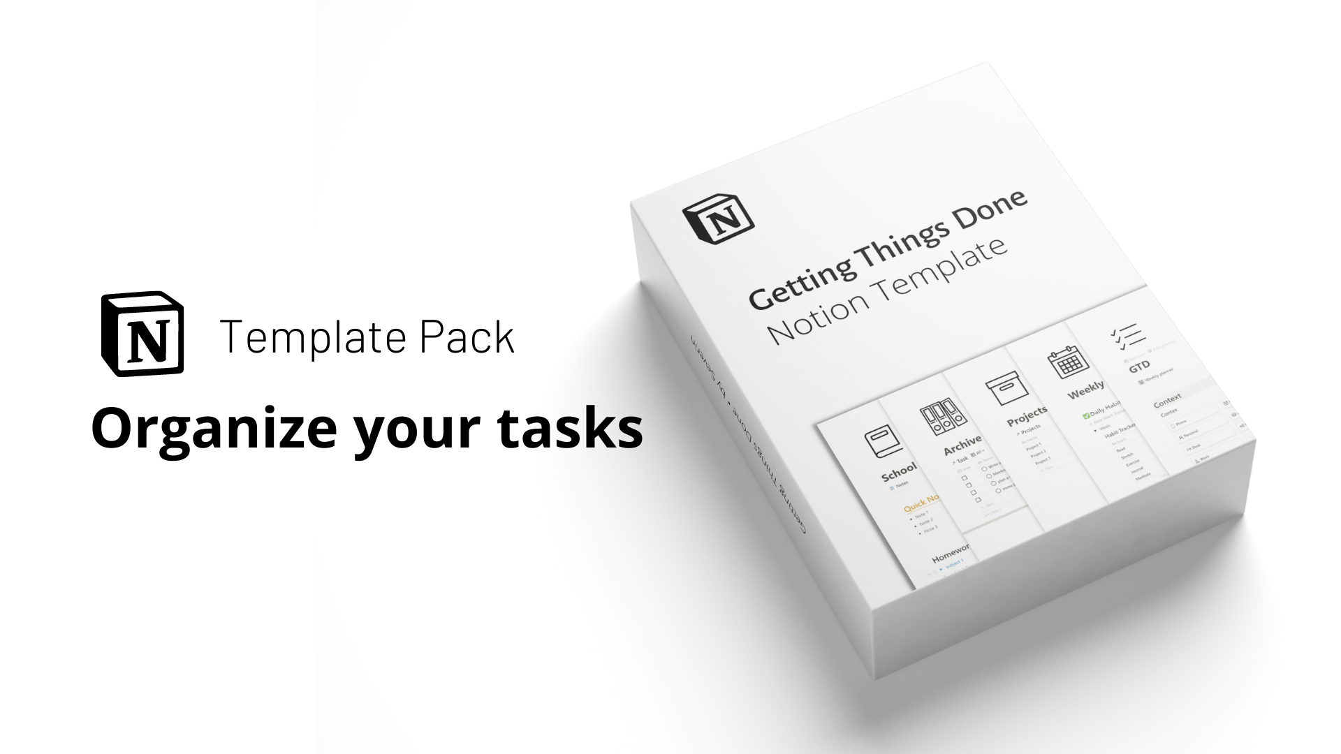 GTD System Notion Template Download gallery image