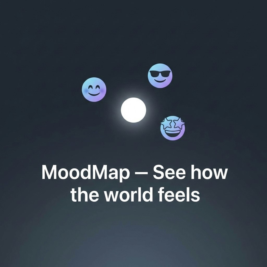MoodMap - Main product screenshot demonstrating key features and user interface