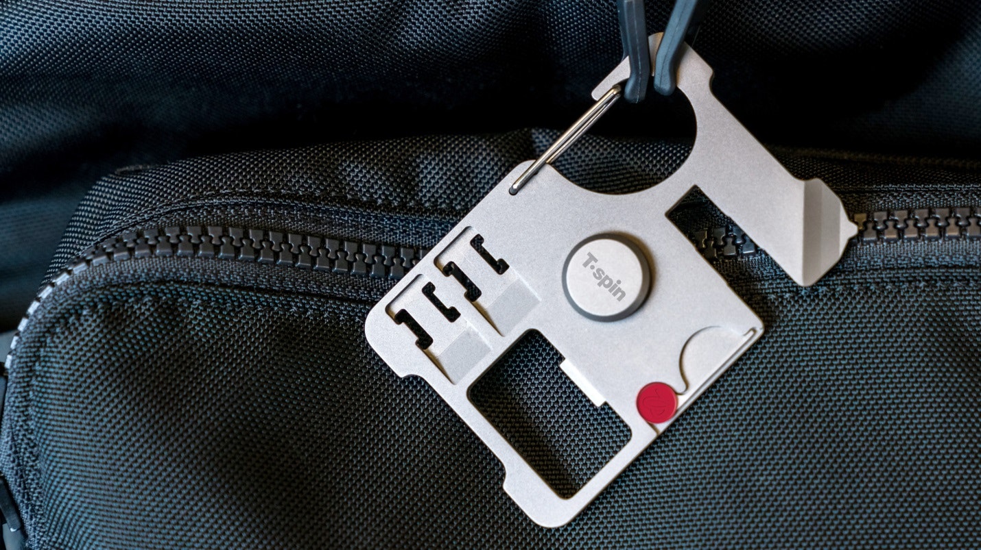 T'Spin Titanium Travel Tool