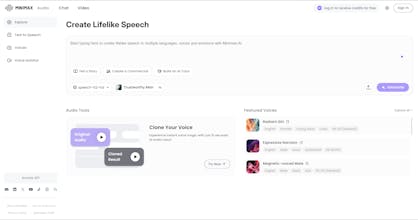 MiniMax Audio gallery image