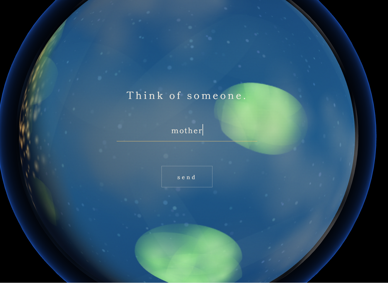 today, a small planet — earth day gallery image