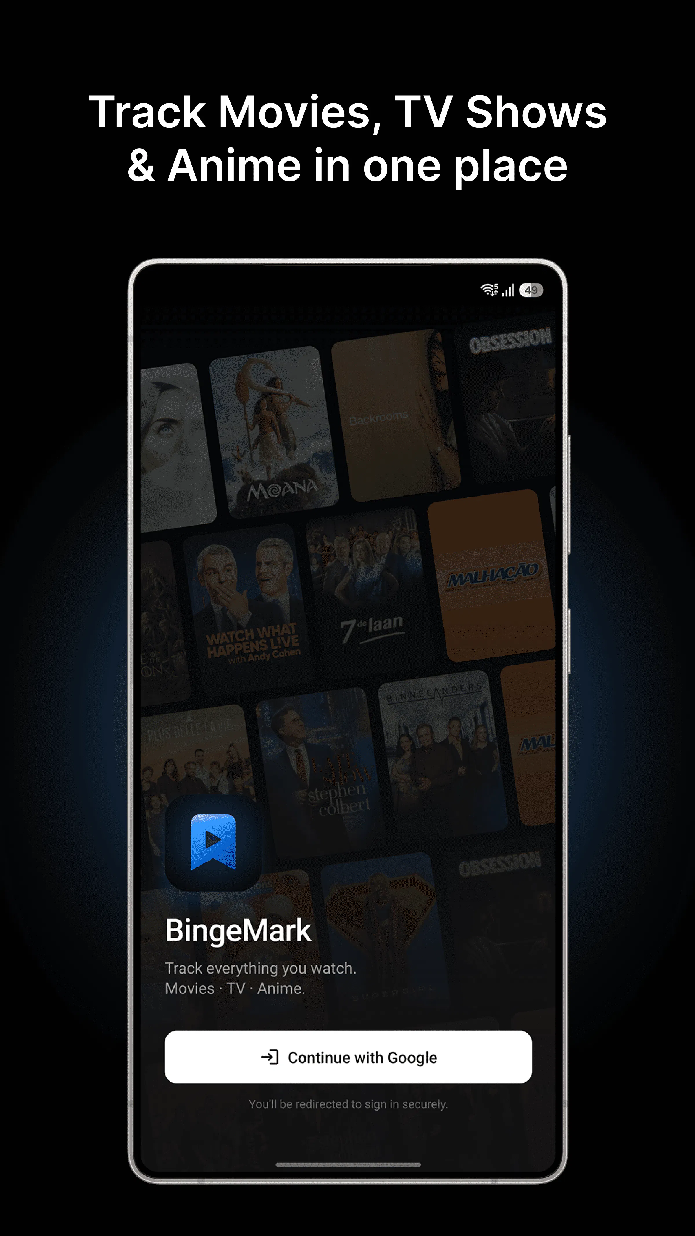 BingeMark: Movie, TV & Anime Tracker gallery image