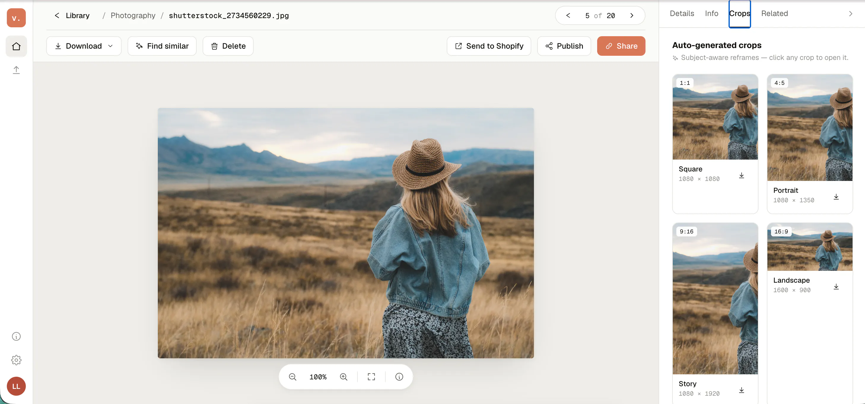 Vanday, DAM for SMBs gallery image