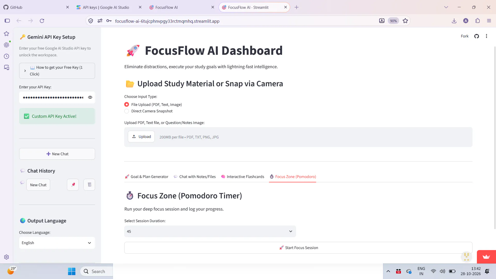 FocusFlow AI gallery image