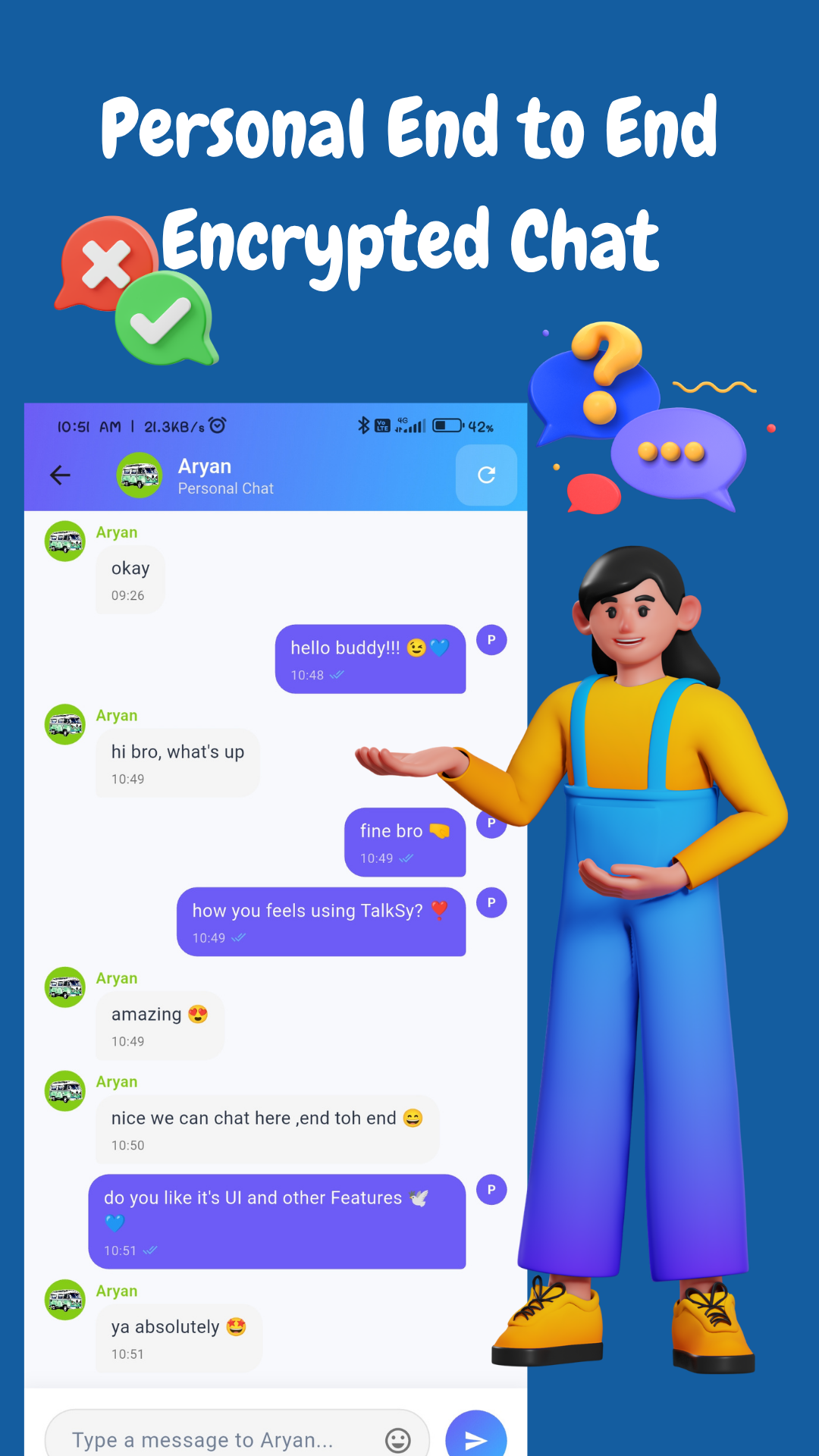 Talksy - social media media 4
