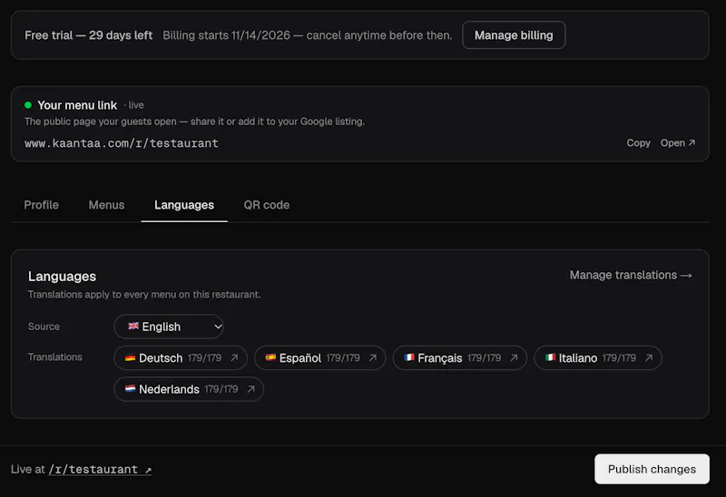 Kāāntāā screenshot 2