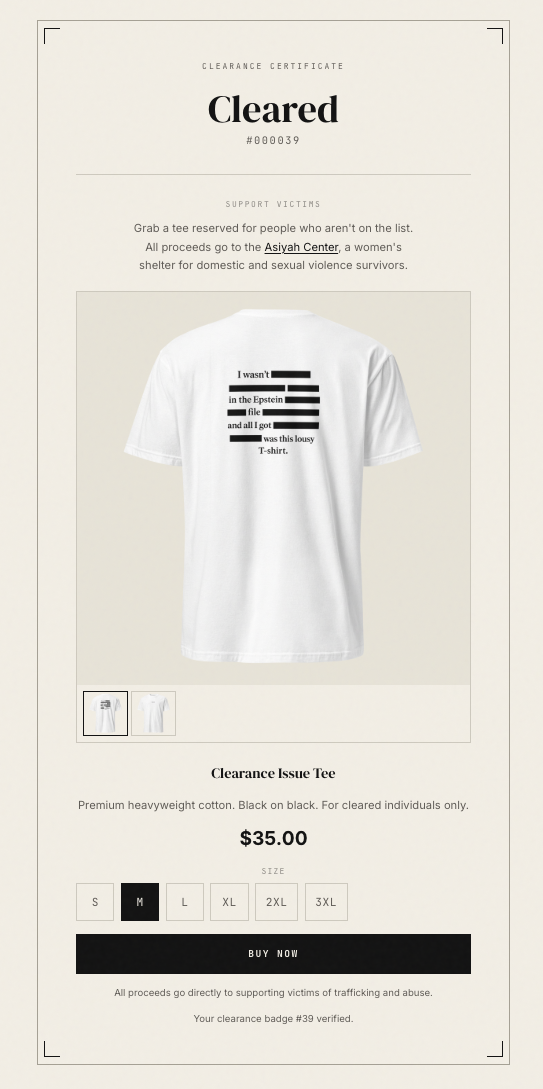 The Redacted File - Screenshot 3 showing product features and functionality