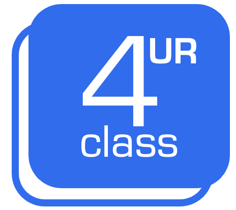 4URClass Beta Lunch logo