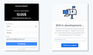 Validatorapp gallery image