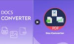Docs Converter - Word - to PDF Converter image