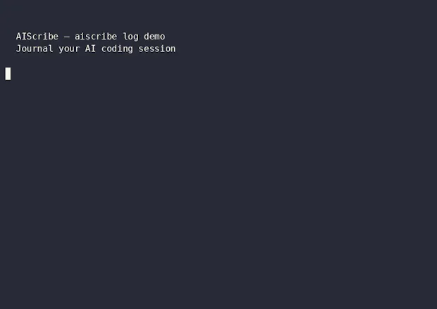 AiScribe - Store your ai coding session gallery image