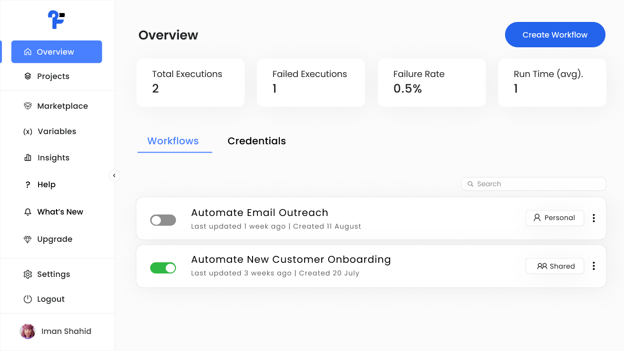 Média P2F - Invite à couler - Transformez les idées en automations 4