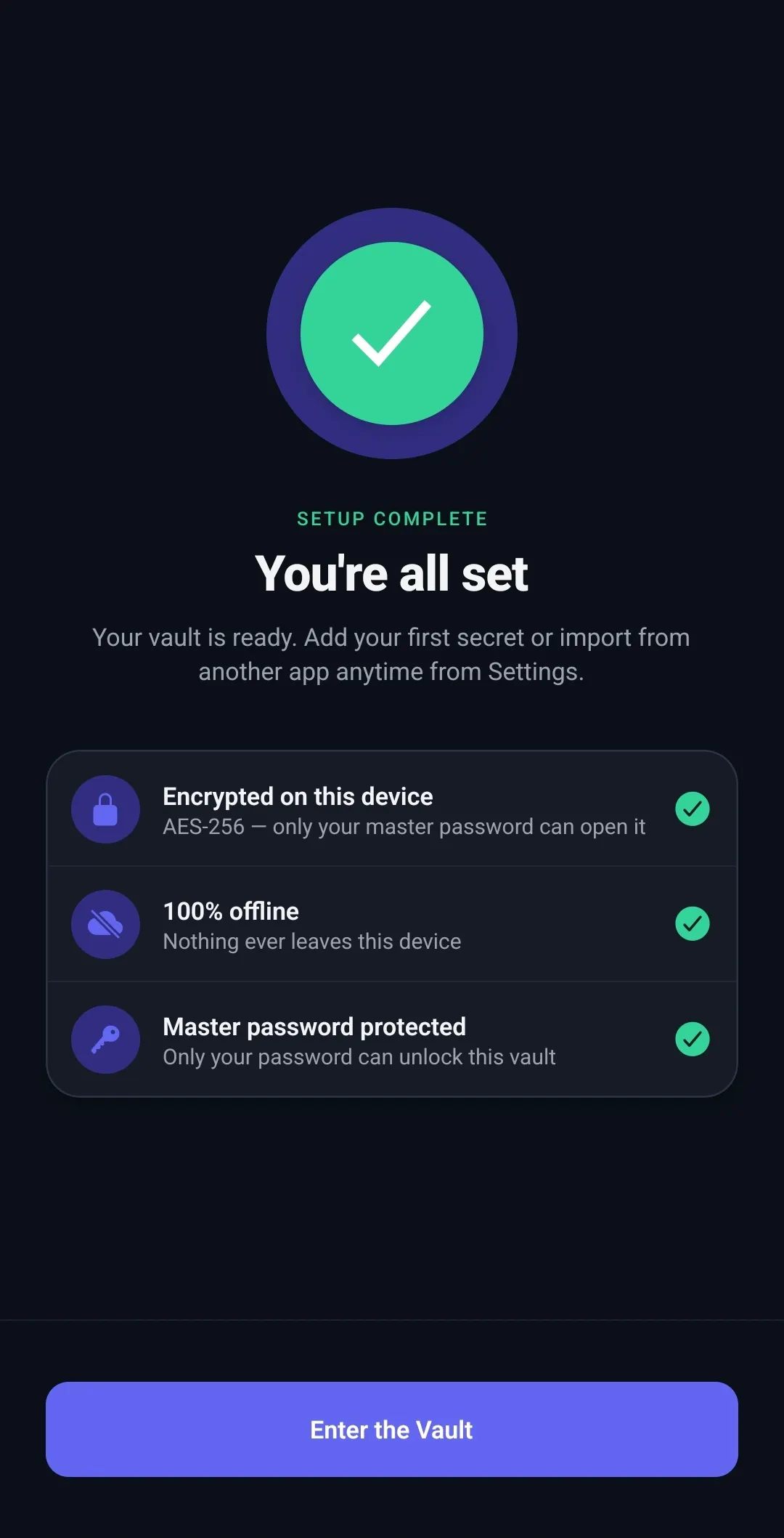 SolidPass Offline Vault gallery image