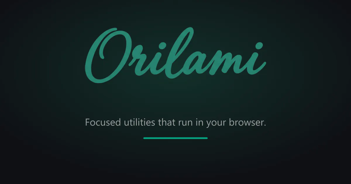 Orilami gallery image