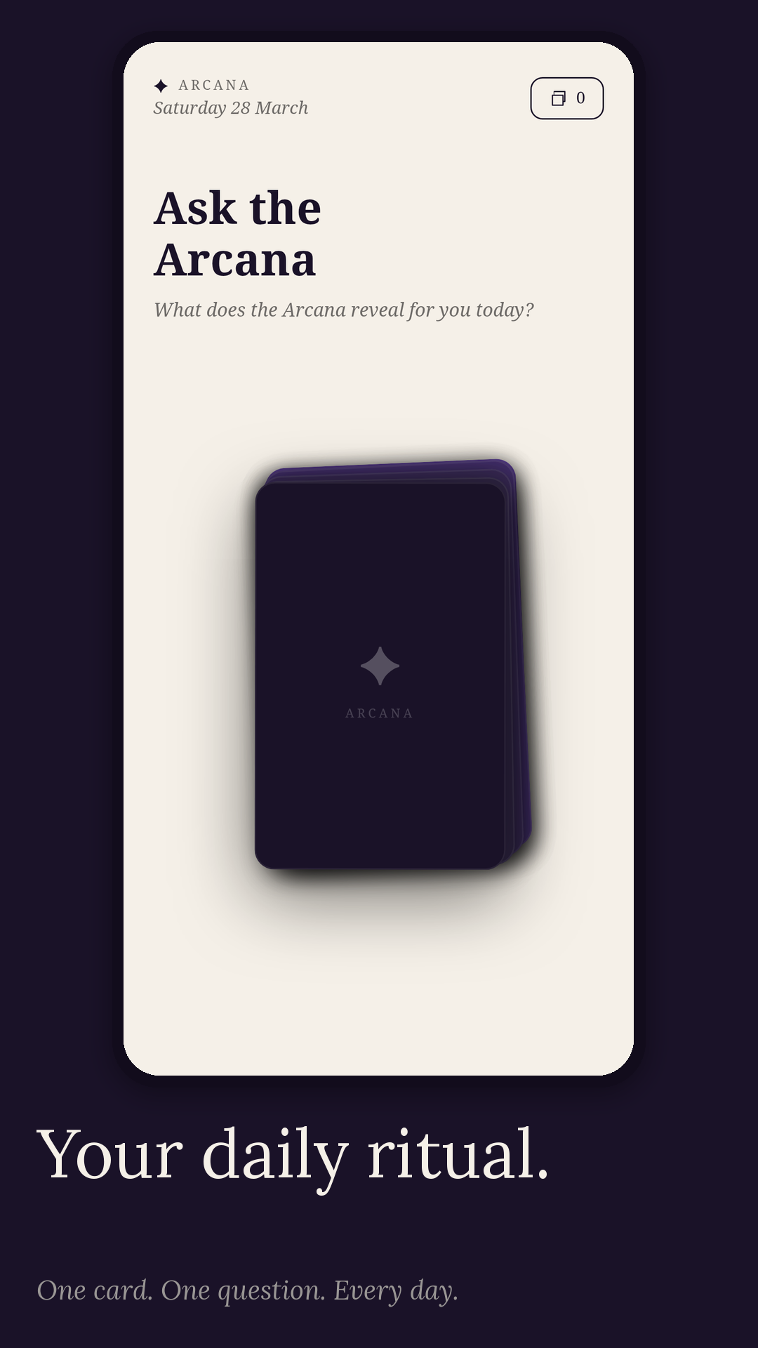 Arcana — Daily Tarot gallery image