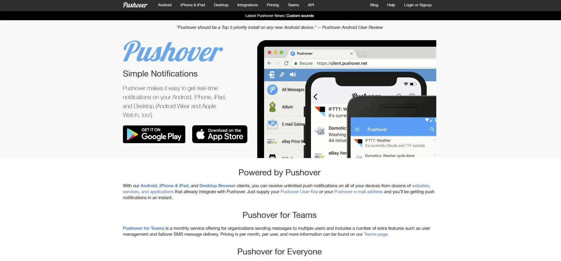 Pushover gallery image