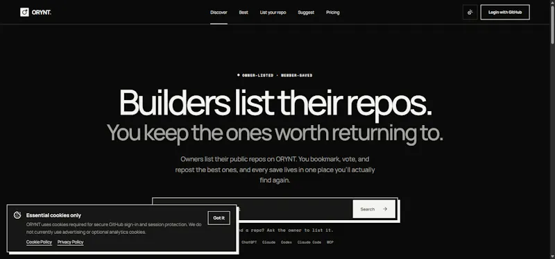 Orynt screenshot 1