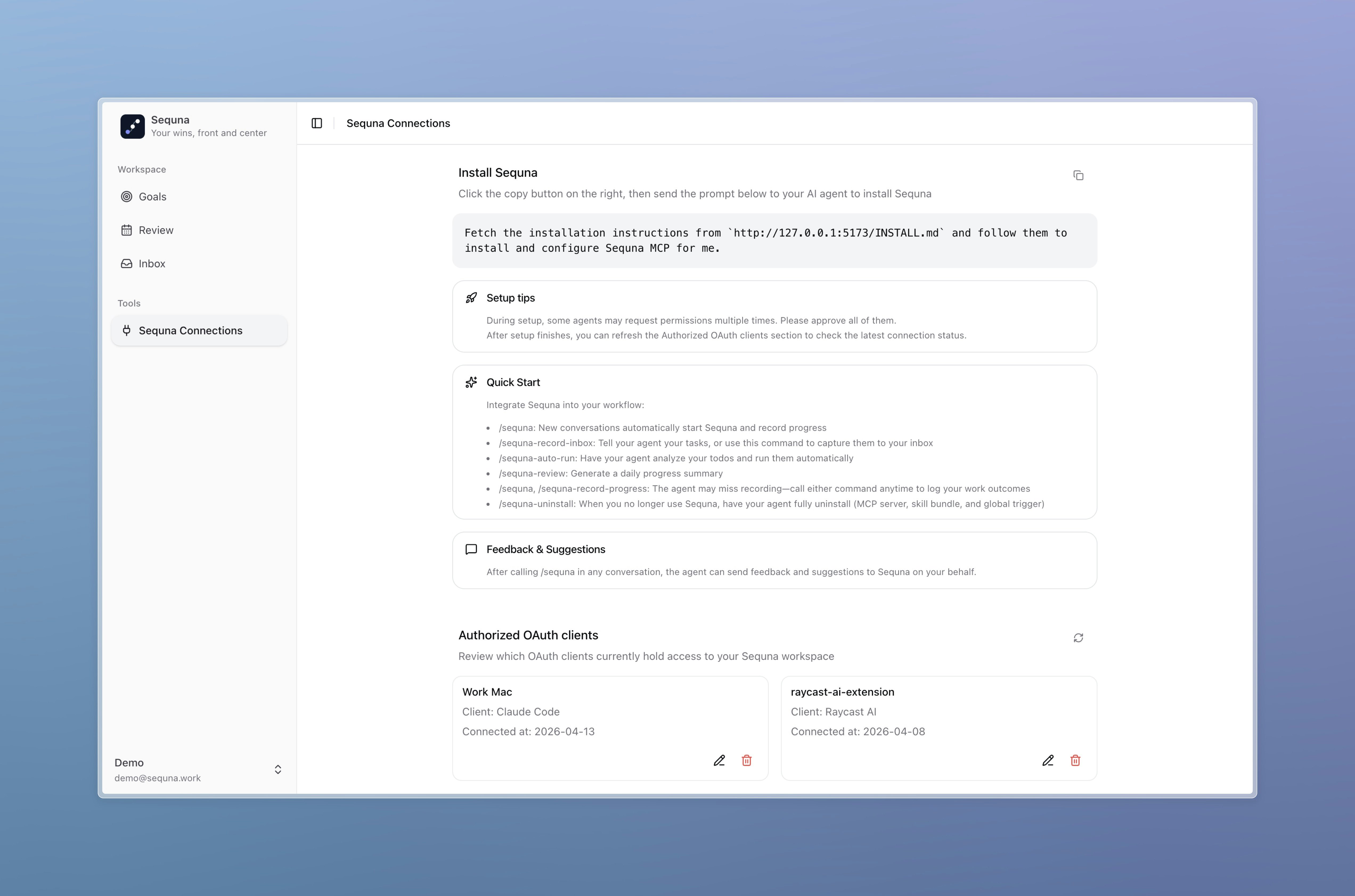 Sequna gallery image